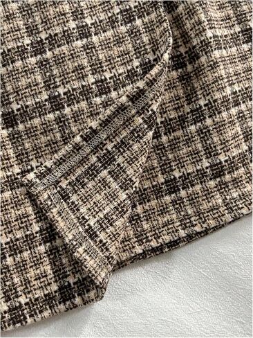 Verdusa Women's Gingham Plaid Wrap Skirt Vintage Short Skirts with Belt in Saudi Arabia
