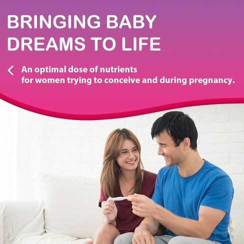 Fertility Supplements for Women, Prenatal Vitamins with Myo-Inositol & D-Chiro Inositol, Folate, Herbs, for Hormonal Balance, Fertility & Vaginal Care, 60 Prenatal Gummies (Raspberry) in Saudi Arabia