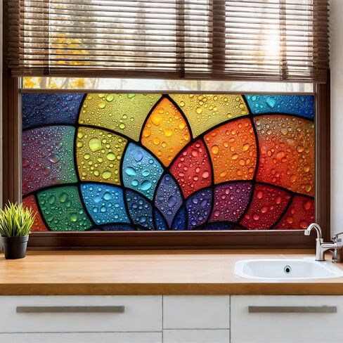 قطعة واحدة من فيلم نافذة Galaxy Starry Sky مقاس 39.4 × 17.3 بوصة باللون الأرجواني والأزرق كوكبة مزخرفة للخصوصية غطاء زجاجي ثابت للمنزل والمكتب وغرفة المعيشة ومساحة الباب ونافذة الديكور in Kuwait