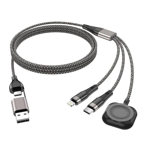 iPhone Charger Fast Charging 3Pack 1FT Apple MFi Certified Lightning Cable Nylon Braided iPhone Charger Cord Compatible with iPhone 14 13 12 11 Pro Max XR XS X 8 7 6 Plus SE and More in Kuwait