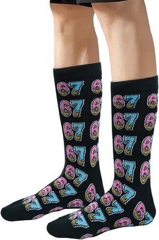 6 7 socks,67 Socks Meme Funny Cute Xmas Christmas Holiday Novelty Gifts in Saudi Arabia