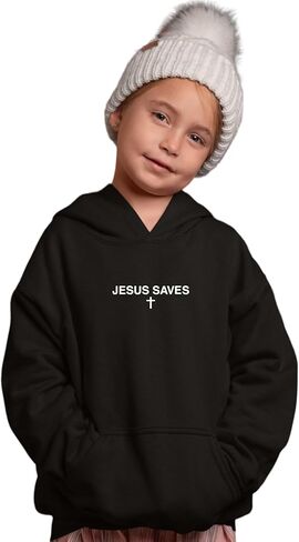 Go All Out Jesus Saves Mens Women Youth Sweatshirt Hoodie in Saudi Arabia