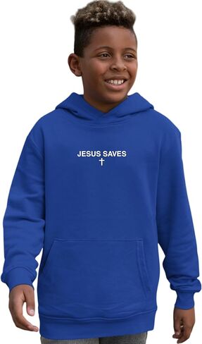 Go All Out Jesus Saves Mens Women Youth Sweatshirt Hoodie in Saudi Arabia