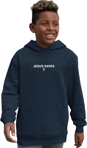 Go All Out Jesus Saves Mens Women Youth Sweatshirt Hoodie in Saudi Arabia