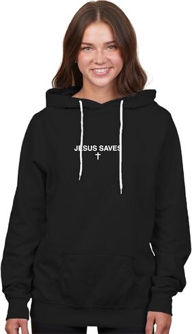 Go All Out Jesus Saves Mens Women Youth Sweatshirt Hoodie in Saudi Arabia
