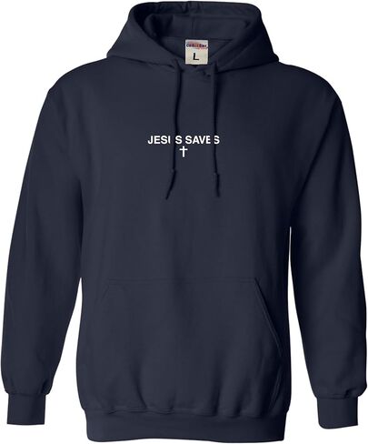 Go All Out Jesus Saves Mens Women Youth Sweatshirt Hoodie in Saudi Arabia