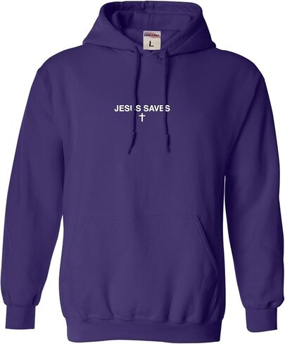 Go All Out Jesus Saves Mens Women Youth Sweatshirt Hoodie in Saudi Arabia
