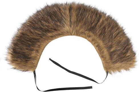 PENINSULA LOVE Kids Medieval Faux Fur Collar Shawl Viking Warrior Shoulder Wrap Renaissance Halloween Costume Accessory in Saudi Arabia