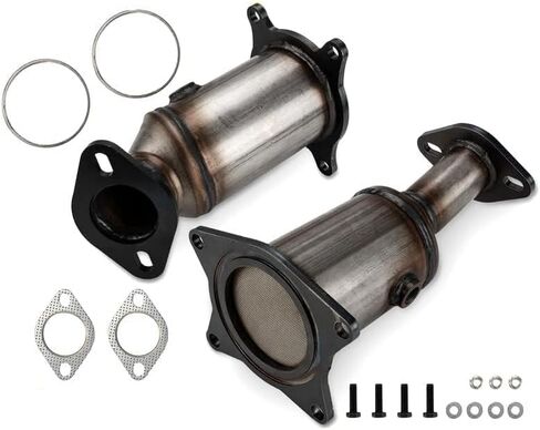 93241 53004 Catalytic Converter,Catalytic Converter Compatible With S10,RX300,Rio5,Rio,Ranger,Ram 2500,Quest,Passat,Montero,ML55 AMG,Maxima,Malibu,LS460,S420,S500,S600 (EPA Compliant) in Kuwait