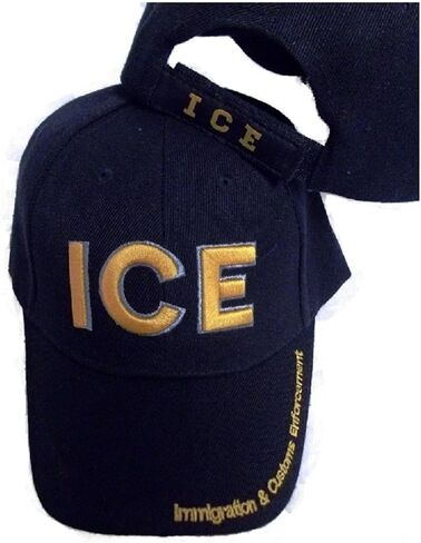 ICE 3D Black & Gold Embroidered Hat Baseball Style Ball Cap in Saudi Arabia