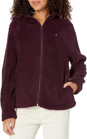 Tommy Hilfiger womens Shrpa Zp Hoodie in Saudi Arabia