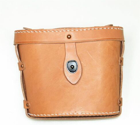6x30 M3 Series Binoculars Case Black Brown Leather Case with Adjustable Leather Strap 6x 8x (Brown) in Saudi Arabia