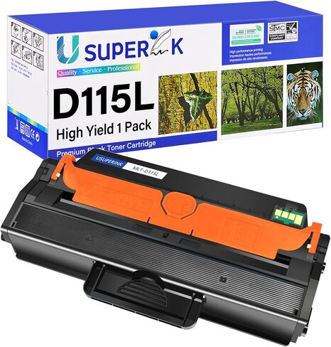 1 Pack Premium High Yield Toner Cartridge Compatible for Samsung MLT-D115L MLT-D115S SL-M2830DW SL-M2870FW FW Xpress M2620 M2880FW Printers in Kuwait