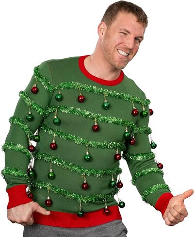 UglyChristmasSweater Garland & Ornaments 3D Balls Funny Adult Unisex Festive Knitted in Saudi Arabia