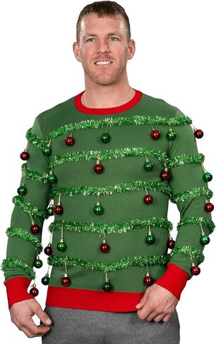 UglyChristmasSweater Garland & Ornaments 3D Balls Funny Adult Unisex Festive Knitted in Saudi Arabia