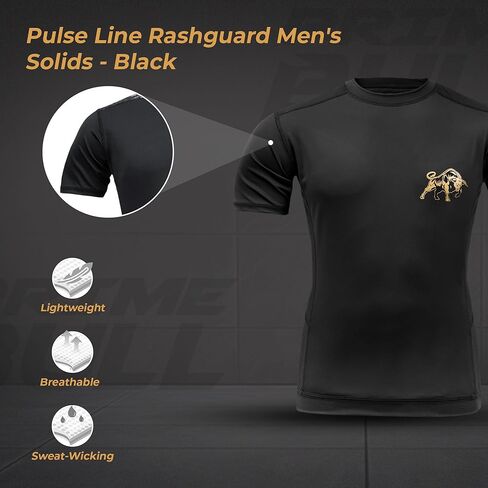 Men’s Jiu Jitsu BJJ Rash Guards, No GI, MMA Ranked Short Sleeve Compression Base Layer Rash Guard in Saudi Arabia