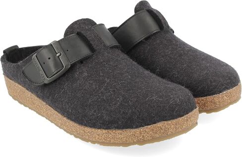 حذاء صوف من HAFLINGER Grizzly Buckle Clog للجنسين in Saudi Arabia