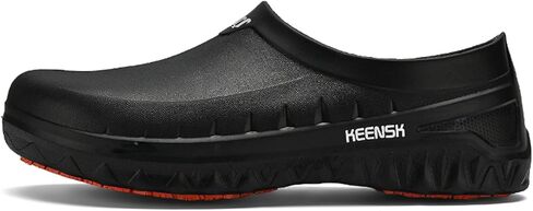 ihinzry Chef Clogs Non-Slip Waterproof Oil-Proof Solid Work Clogs for Restaurant Staff - Lightweight Kitchen Shoes Slip Resistant Professional Food Service Footwear in Saudi Arabia