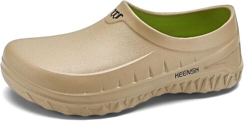 ihinzry Chef Clogs Non-Slip Waterproof Oil-Proof Solid Work Clogs for Restaurant Staff - Lightweight Kitchen Shoes Slip Resistant Professional Food Service Footwear in Saudi Arabia