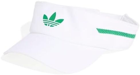 قناع تنس نسائي من adidas Climacool OG - عصابة رأس خفيفة الوزن ماصة للرطوبة، شبكة مسامية، مقاس قابل للتعديل للملاعب والملابس الرياضية باللون الأبيض in Saudi Arabia