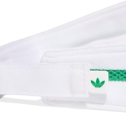 قناع تنس نسائي من adidas Climacool OG - عصابة رأس خفيفة الوزن ماصة للرطوبة، شبكة مسامية، مقاس قابل للتعديل للملاعب والملابس الرياضية باللون الأبيض in Saudi Arabia