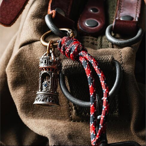 COPPERTIST.WU Turning Keep Pendant for Necklace, Medieval Fortress Knight Jewelry for Men Women,Brass&Copper&White Bronze in Saudi Arabia