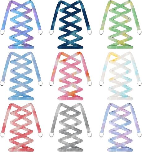 Elastic No Tie Shoe Laces for Sneakers Tieless Shoe Laces for Sports Shoes Boots Sneakers Skates No Screw in Saudi Arabia