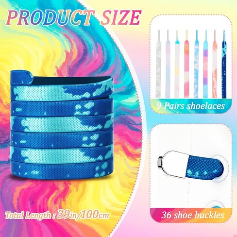 Elastic No Tie Shoe Laces for Sneakers Tieless Shoe Laces for Sports Shoes Boots Sneakers Skates No Screw in Saudi Arabia