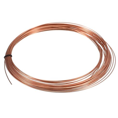 uxcell 99.9% Soft Copper Wire(15 Gauge, 49 FT), 0.55 Pound Spool Pure Copper Wire for Jewelry Making, Craft, Decorations in Saudi Arabia