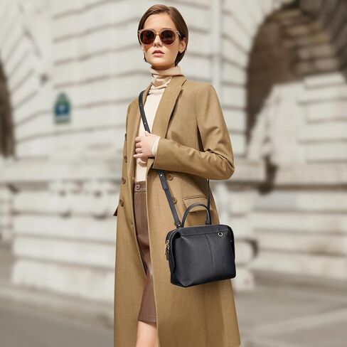 حقائب كروس من الجلد الطبيعي من Over Earth للنساء ومحافظ وحقائب يد بمقبض علوي صغير in Kuwait