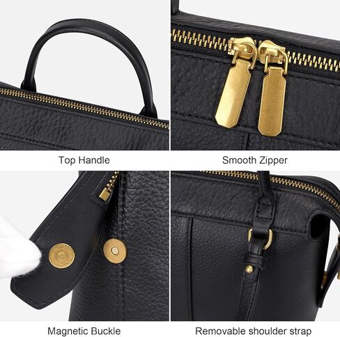 حقائب كروس من الجلد الطبيعي من Over Earth للنساء ومحافظ وحقائب يد بمقبض علوي صغير in Kuwait