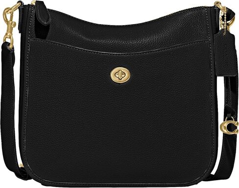 COACH womens Polished Pebble Leather Chaise Crossbody in Saudi Arabia