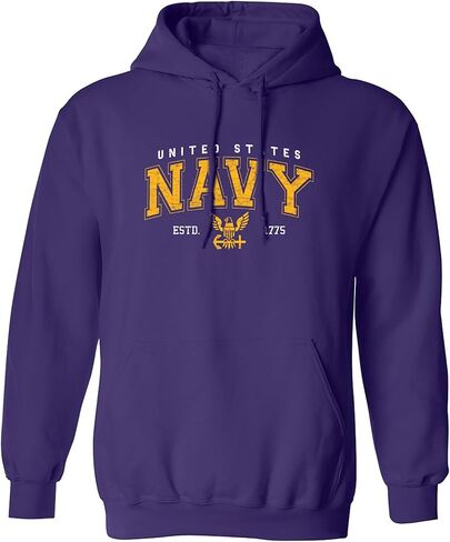 zerogravitee United States Navy 1775 Arch Adult Hooded Sweatshirt in Saudi Arabia