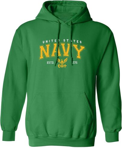 zerogravitee United States Navy 1775 Arch Adult Hooded Sweatshirt in Saudi Arabia