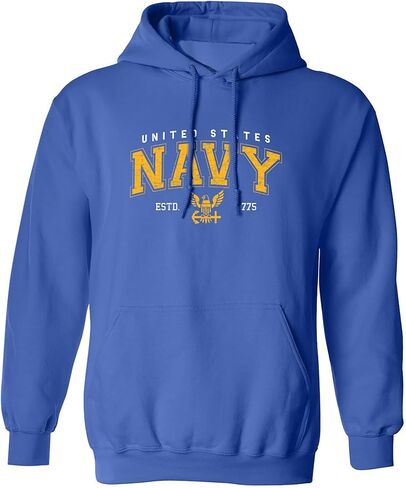 zerogravitee United States Navy 1775 Arch Adult Hooded Sweatshirt in Saudi Arabia