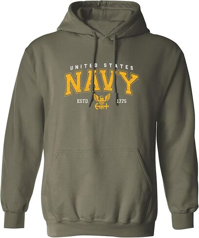 zerogravitee United States Navy 1775 Arch Adult Hooded Sweatshirt in Saudi Arabia