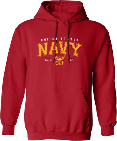 zerogravitee United States Navy 1775 Arch Adult Hooded Sweatshirt in Saudi Arabia
