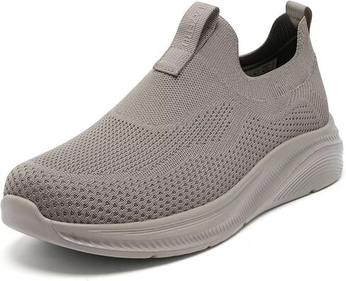 ITAZERO Men’s Wide Toe Box Wide Width Hands-Free Slip-On Shoes, Walking Sneakers with Arch Support for Plantar Fasciitis, Diabetic Swollen Feet in Saudi Arabia