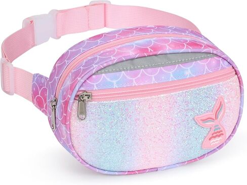 Belt Bags Kids Cute Fanny Pack for Boys Crossbody Personalized Toddler Purses Waist Pack 3 Year Old Gifts (Black Dinasour) in Saudi Arabia