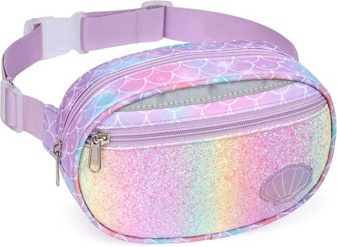 Belt Bags Kids Cute Fanny Pack for Boys Crossbody Personalized Toddler Purses Waist Pack 3 Year Old Gifts (Black Dinasour) in Saudi Arabia