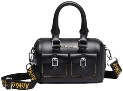Dr. Martens Leather Mini Top Handle Bag, Black Kiev in Saudi Arabia