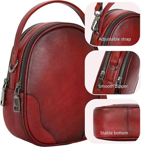 Iswee Small Crossbody Bags for Women Travel Leather Shoulder Bag Mini Purses and Handbags Designer Satchel Ladies Hand Bag in Saudi Arabia