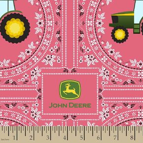 John Deere Floral Bandana Fabric in Saudi Arabia