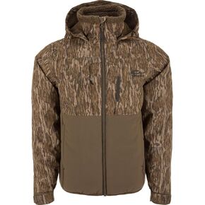 سترة Drake Waterfowl LST BMF Eqwader بسحاب كامل - مقاومة للماء والرياح وسترة صيد للرجال مع بطانة من صوف الشيربا in Saudi Arabia