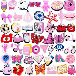 Cute Shoe Charms for Decorations Women Men Birthday Party Favors Gifts in Kuwait