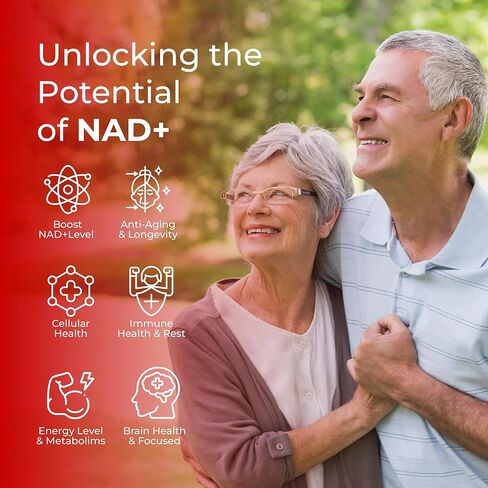 NAD+ Liquid Drops – with Resveratrol, Quercetin, Niacin & TMG – 10-in-1 Nutrient Support Formula for Cellular Energy & Wellness – Mixed Berry Flavor – 2 fl oz in Saudi Arabia