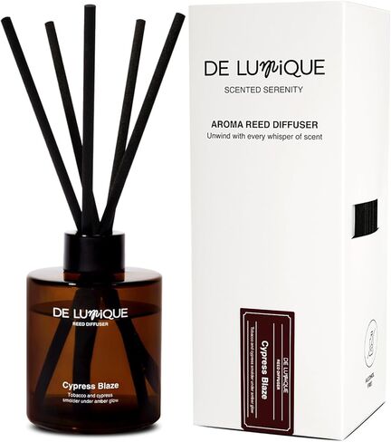 Luxury Reed Diffuser – Citrus Meadow Scent with Orange, Lemon, Thyme & Hay – Long-Lasting Diffusers for Home, Premium Essential Oils for Bedroom, Bathroom & Office in Saudi Arabia