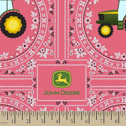 John Deere Floral Bandana Fabric in Saudi Arabia