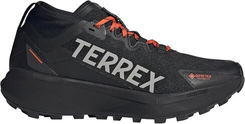 حذاء رياضي للجري Terrex Agravic GTX Trail من أديداس للرجال - أسود in Kuwait