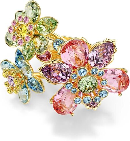 Swarovski Idyllia Flower Multicolor Ring, Crystal, No Gemstone in Kuwait